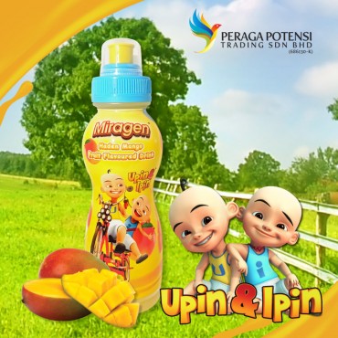 Upin & Ipin Flavoured Fruit Drink - Mango