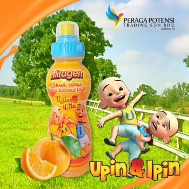 Upin & Ipin Flavoured Fruit Drink - Orange